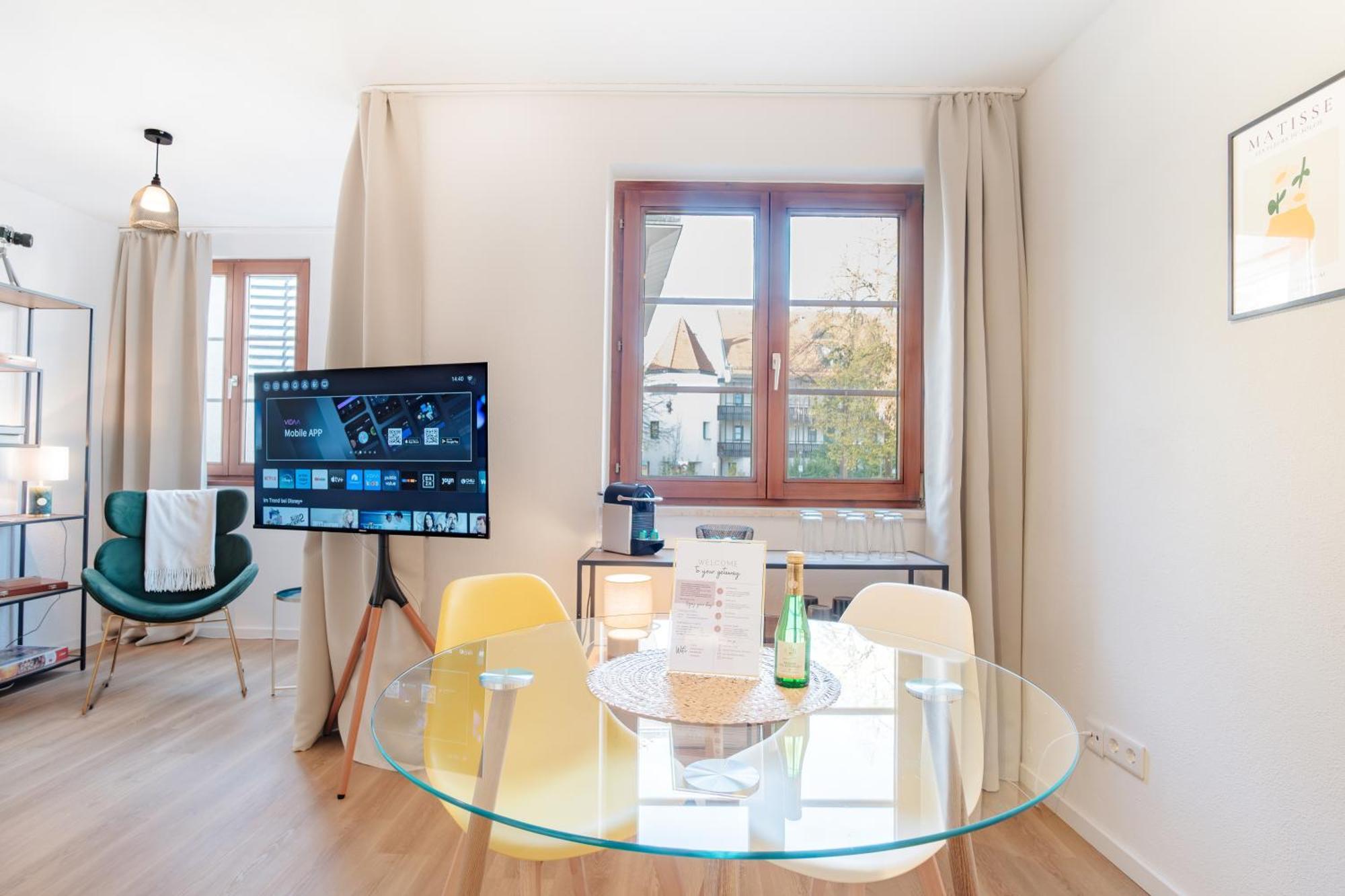 Neues Design-Apartment, Altstadt, Business&Ferien, Kueche, Netflix Bad Säckingen Eksteriør billede